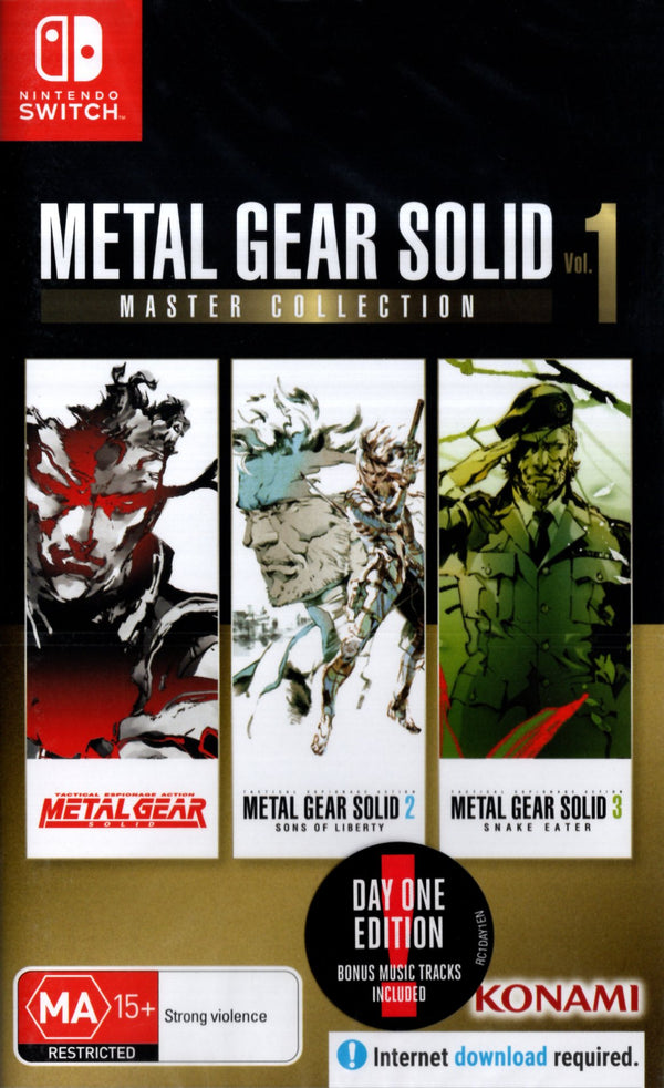 Metal Gear Solid: Master Collection Vol.1 - Switch - Super Retro