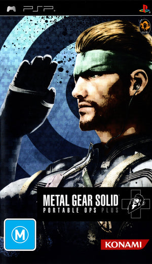 Metal Gear Solid Portable Ops Plus - PSP - Super Retro
