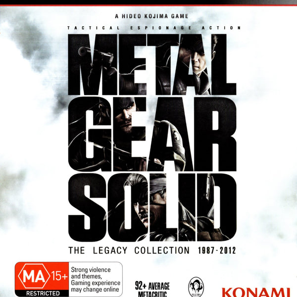 legacy collection metal gear Metal Gear Solid: The Legacy Collection - Super Retro