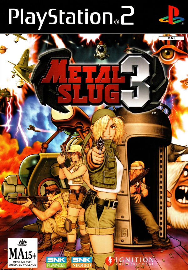 Metal Slug 3 - PS2 - Super Retro