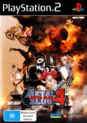 Metal Slug 4 - PS2 - Super Retro