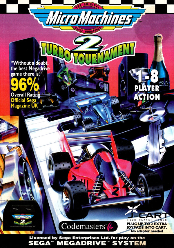 Micro Machines 2: Turbo Tournament - Mega Drive - Super Retro