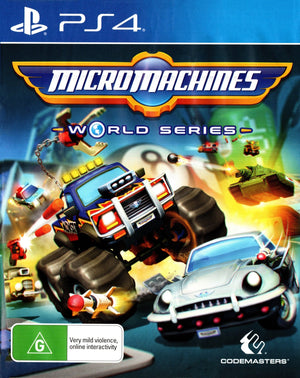 MicroMachines World Series - PS4 - Super Retro