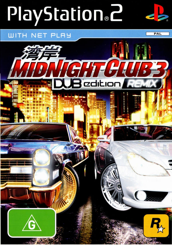 Midnight Club 3: DUB Edition Remix - PS2 - Super Retro