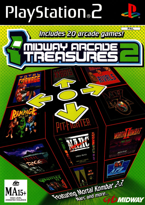 Midway Arcade Treasures 2 - PS2 - Super Retro