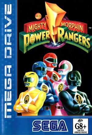 Mighty Morphin Power Rangers - Mega Drive - Super Retro