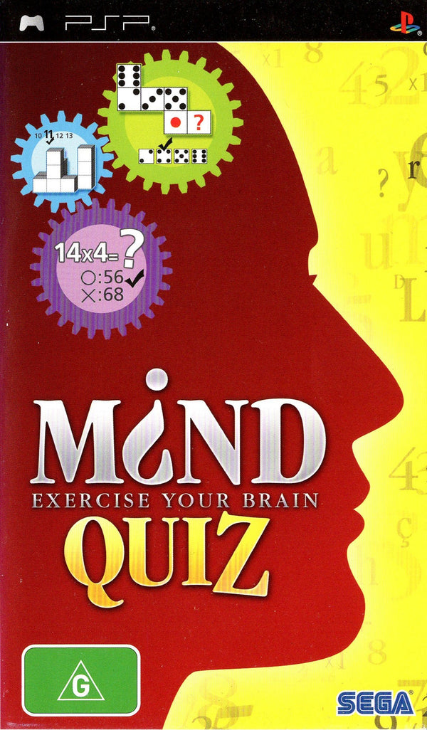 Mind Quiz: Exercise Your Brain - PSP - Super Retro
