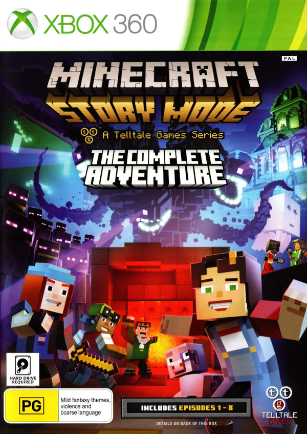 Minecraft Story Mode: The Complete Adventure - Xbox 360 - Super Retro