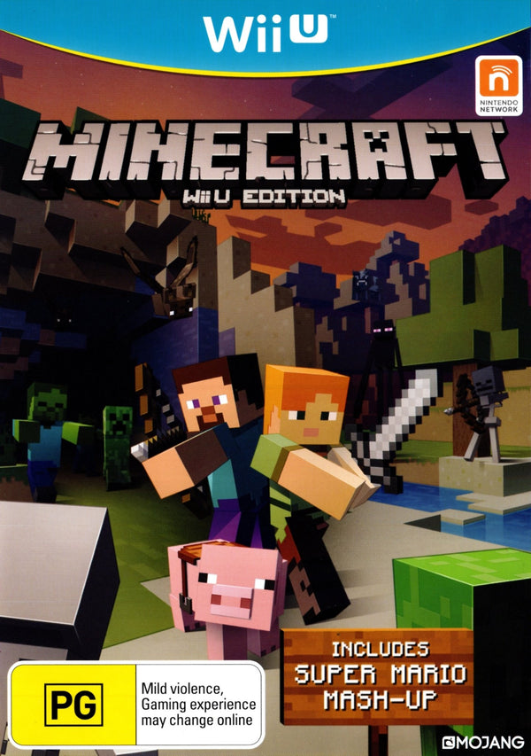 Minecraft Wii U Edition - Super Retro