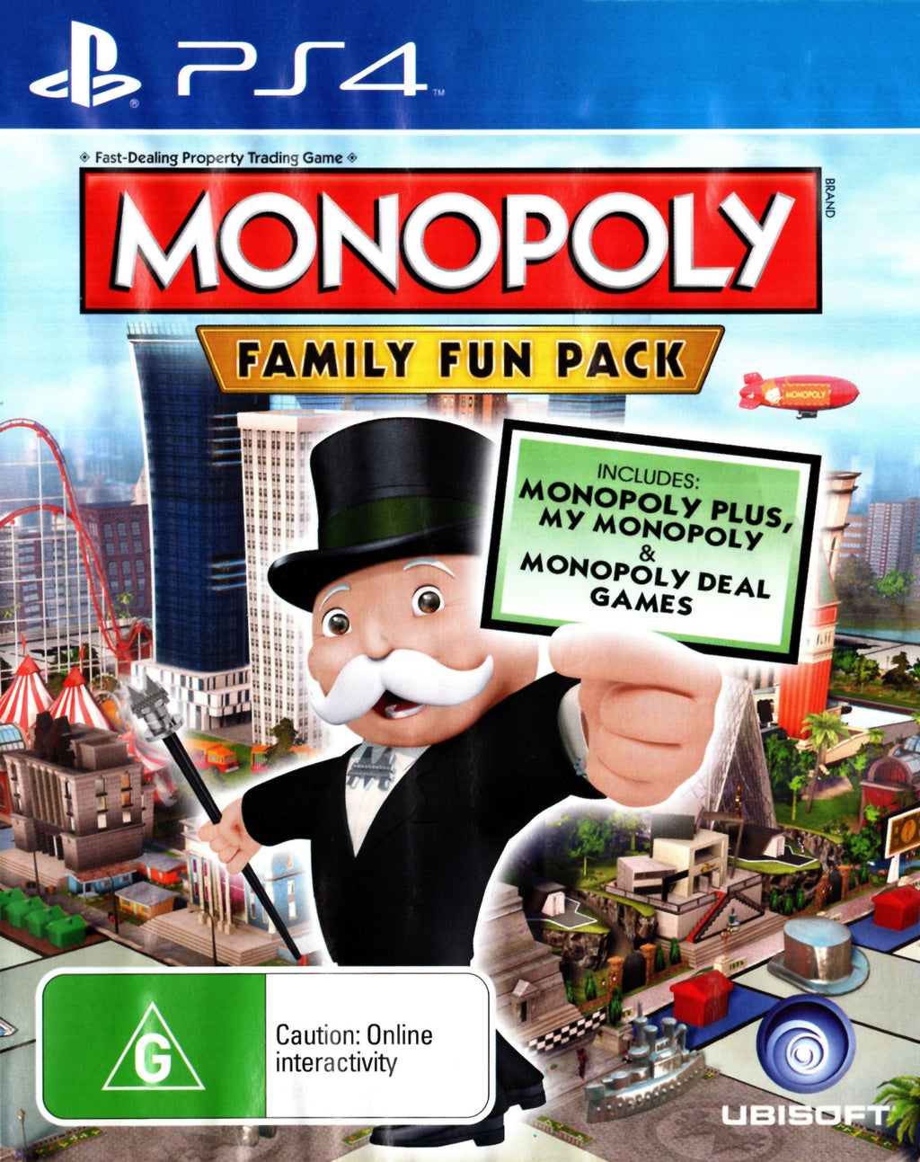 Monopoly Family Fun Pack - PS4 - Super Retro - Playstation 4