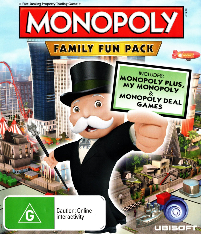 Monopoly Family Fun Pack - Xbox One - Super Retro