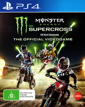 Monster Energy Supercross The Official Videogame - PS4 - Super Retro