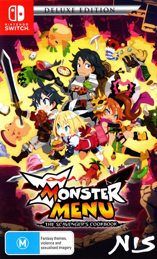Monster Menu: The Scavenger's Cookbook - Switch - Super Retro