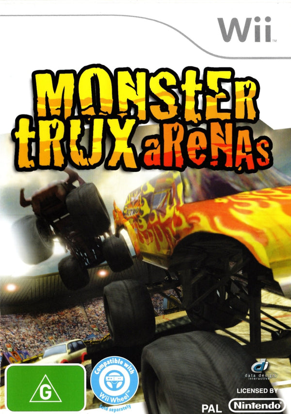 Monster Trux Arenas - Wii - Super Retro