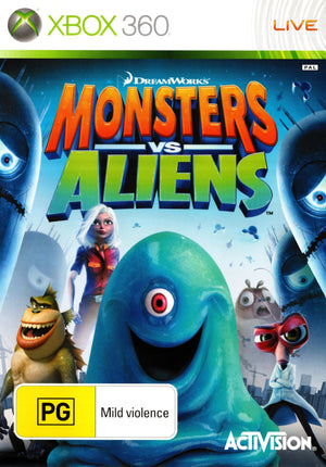 Monsters vs. Aliens - Xbox 360 - Super Retro