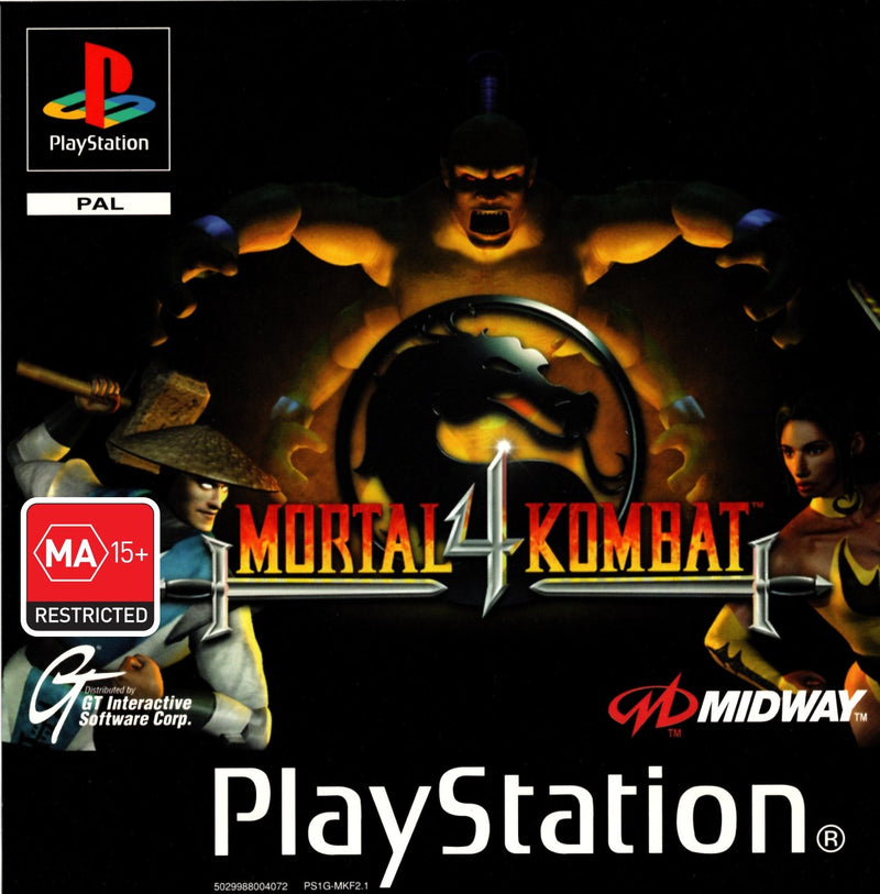 Mortal Kombat 4 - PS1 - Super Retro