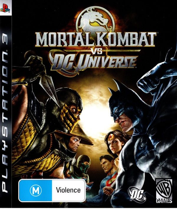 Mortal Kombat vs DC Universe - PS3 - Super Retro