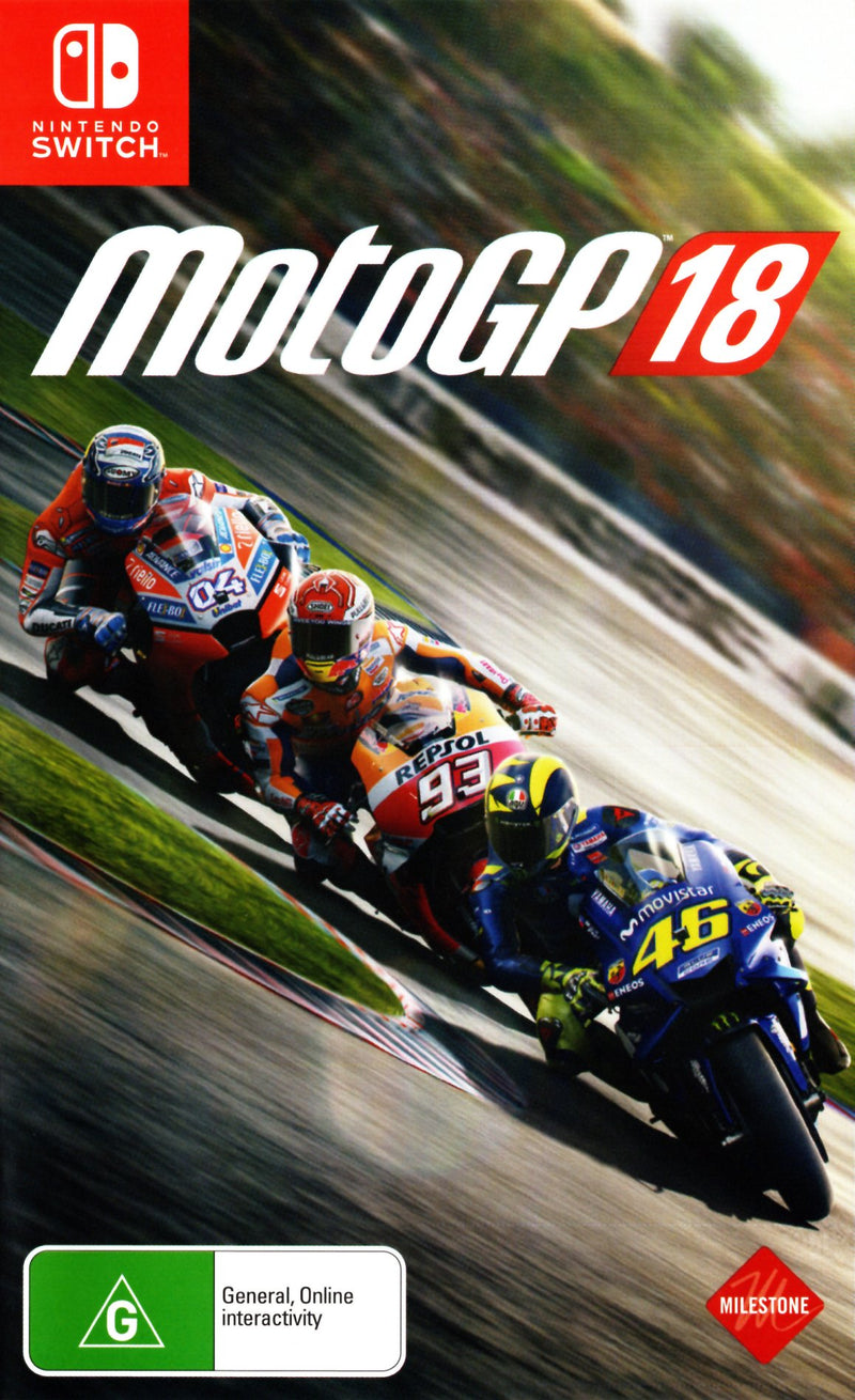 Motogp Switch MotoGP 18 - Switch - Super Retro - Nintendo Switch