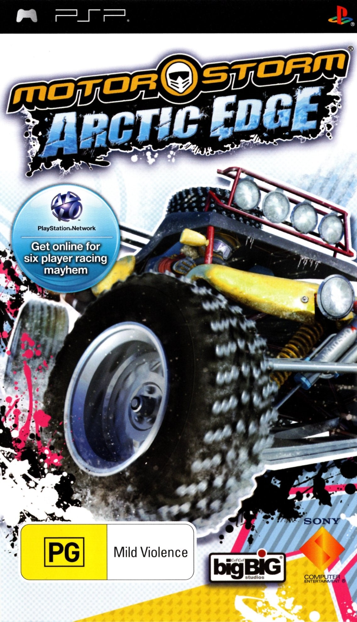MotorStorm Arctic Edge PSP Super Retro PSP