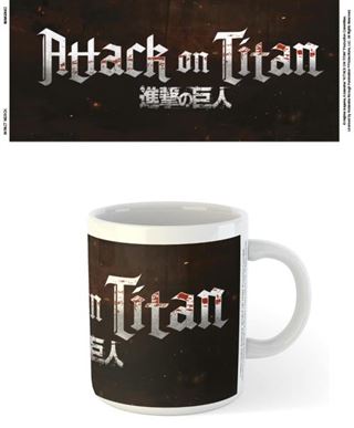 Mug - Attack on Titan Logo - Super Retro