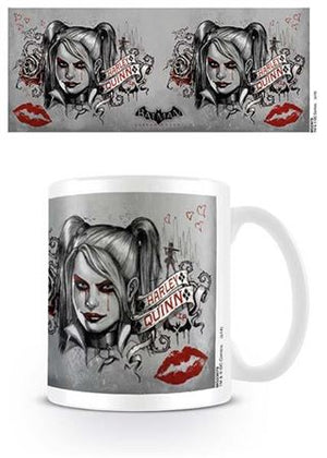 Mug - Harley Quinn Arkham Knight - Super Retro