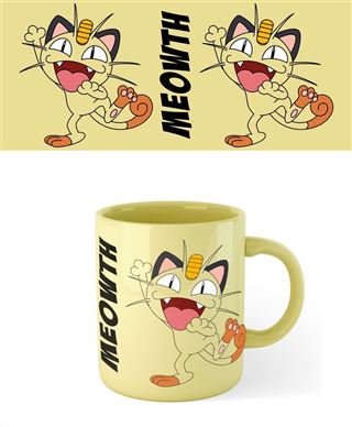 Mug - Meowth - Super Retro