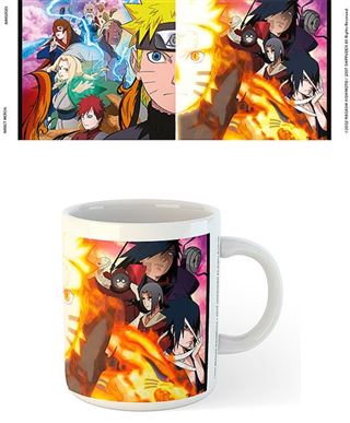 Mug - Naruto Shippuden Split - Super Retro