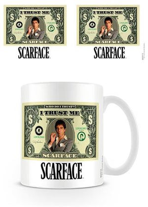 Mug - Scarface Dollar Bill - Super Retro