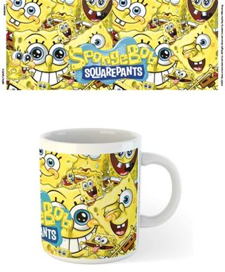 Mug - Spongebob Faces - Super Retro