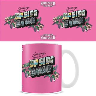 Mug - Stranger Things Upside Down Pink - Super Retro