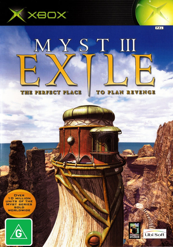 Myst III Exile The Perfect Place to Plan Revenge - Xbox - Super Retro