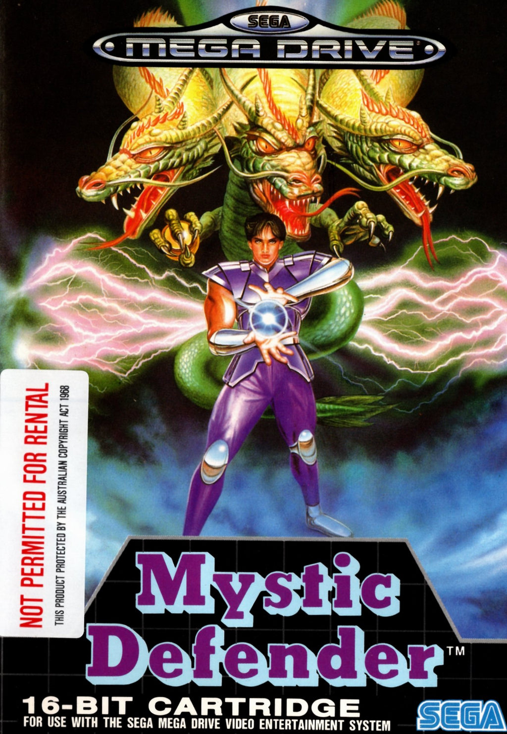 Mystic Defender - Mega Drive - Super Retro - Mega Drive