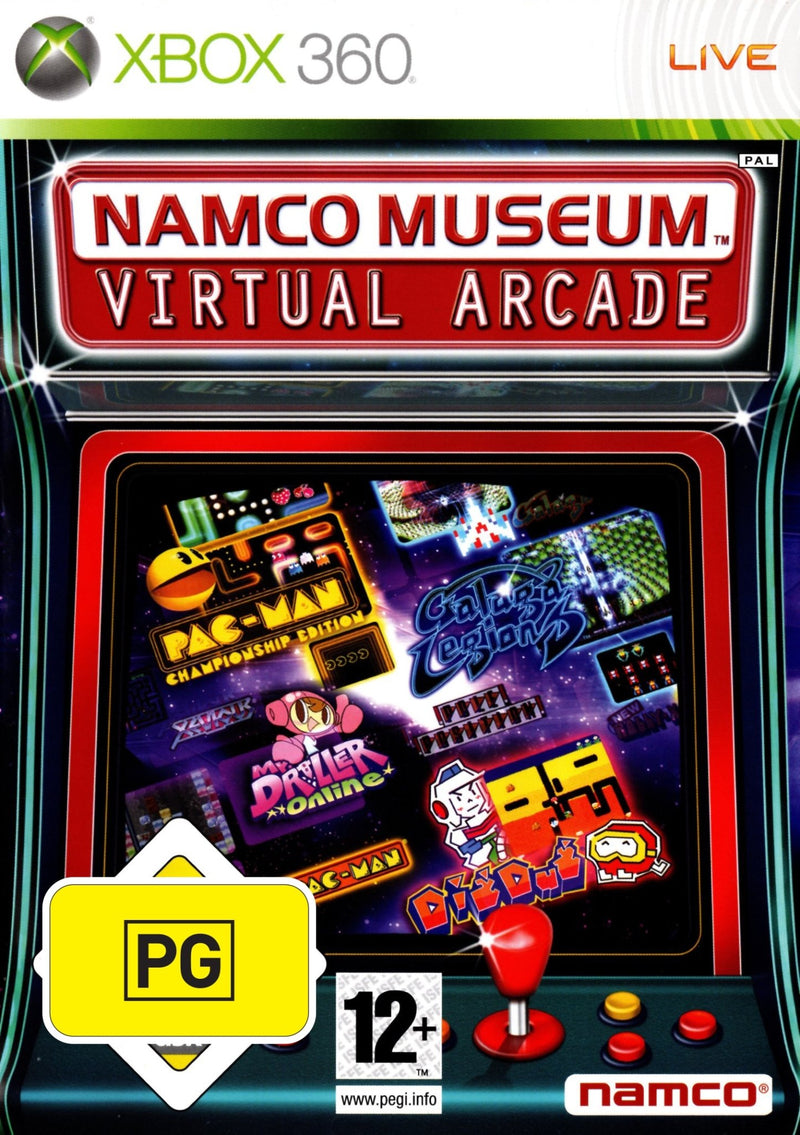 Namco Museum: Virtual Arcade - Xbox 360 - Super Retro