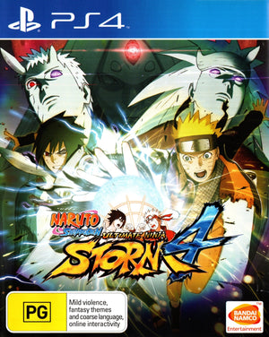 Naruto Shippuden: Ultimate Ninja Storm 4 - PS4 - Super Retro