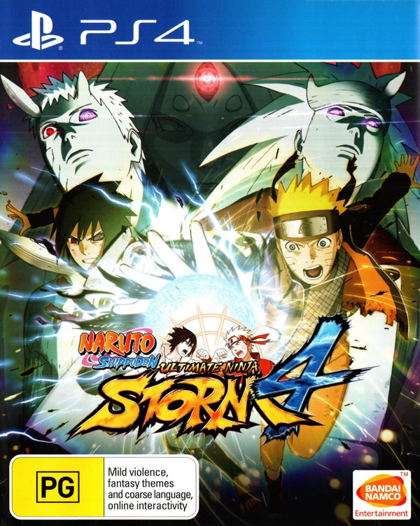 Naruto Shippuden: Ultimate Ninja Storm 4 - PS4 - Super Retro