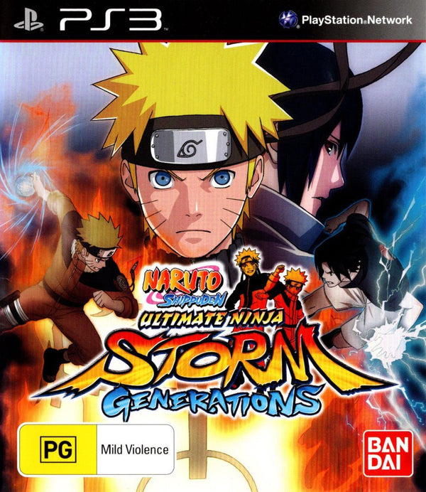 Naruto Shippuden Ultimate Ninja Storm Generations - PS3 - Super Retro