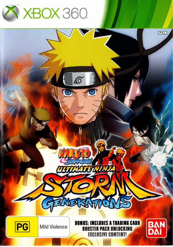 Naruto Shippuden Ultimate Ninja Storm Generations - Xbox 360 - Super Retro
