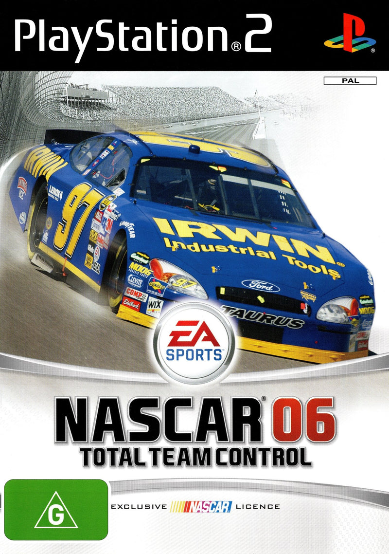 NASCAR 06: Total Team Control - PS2 - Super Retro