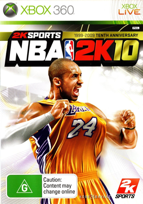 NBA 2K10 - Xbox 360 - Super Retro