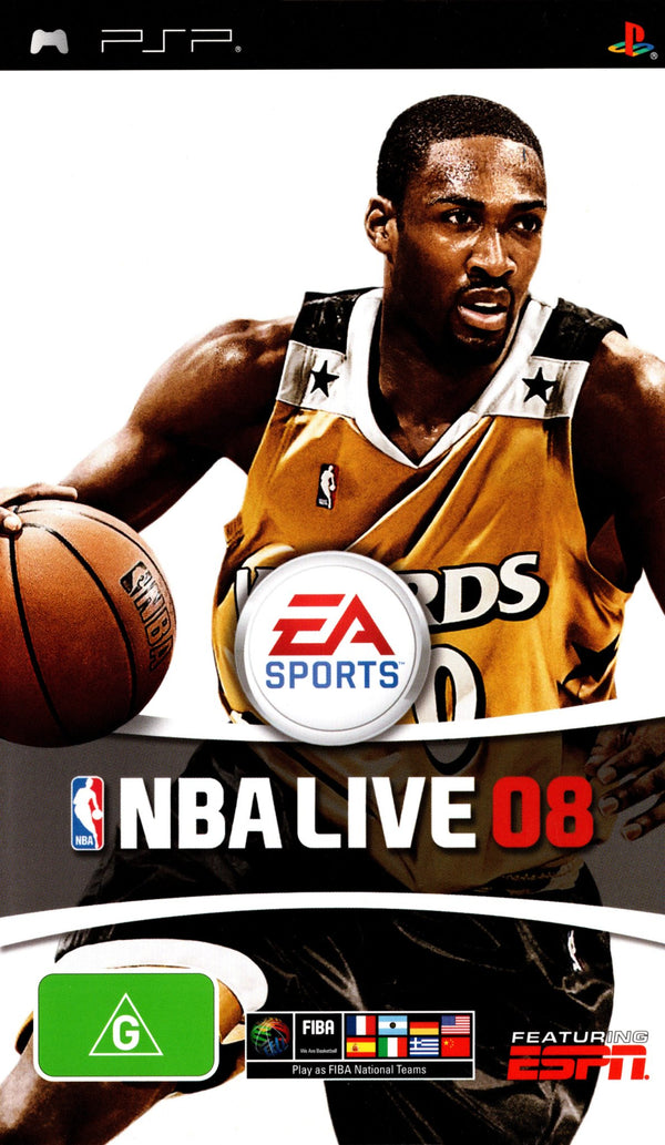 NBA Live 08 - PSP - Super Retro