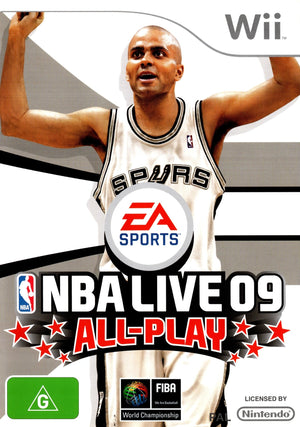 NBA Live 09 All-Play - Wii - Super Retro