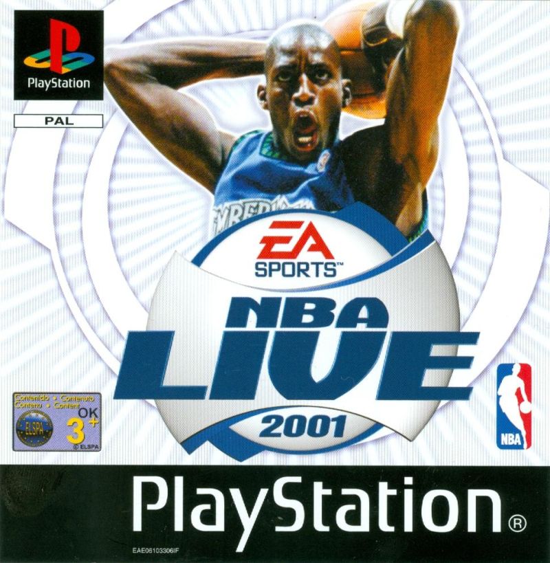 NBA Live 2001 - PS1 - Super Retro
