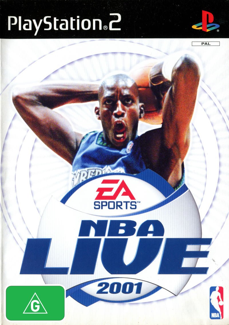 NBA Live 2001 - PS2 - Super Retro