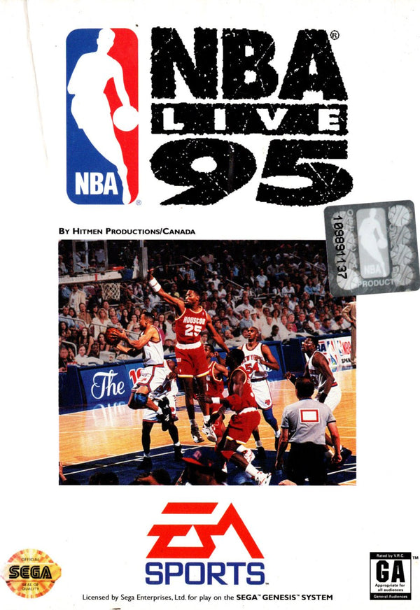 NBA live 95' - Mega Drive - Super Retro