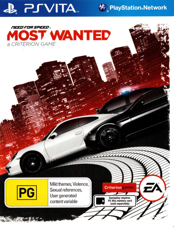 Need for Speed Most Wanted - PS VITA - Super Retro