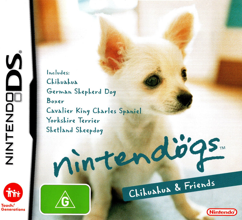 Nitendodogs Nintendogs: Chihuahua & Friends - DS - Super Retro - Nintendo DS