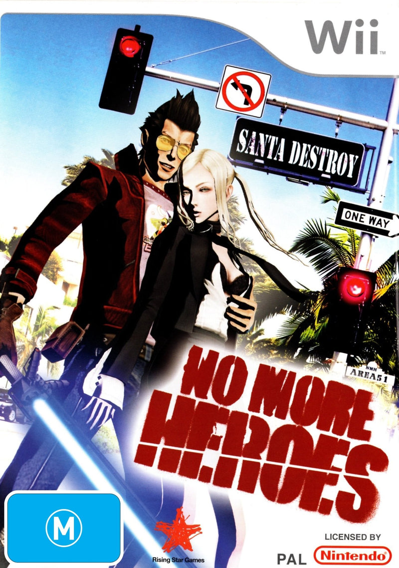 No More Heroes - Wii - Super Retro