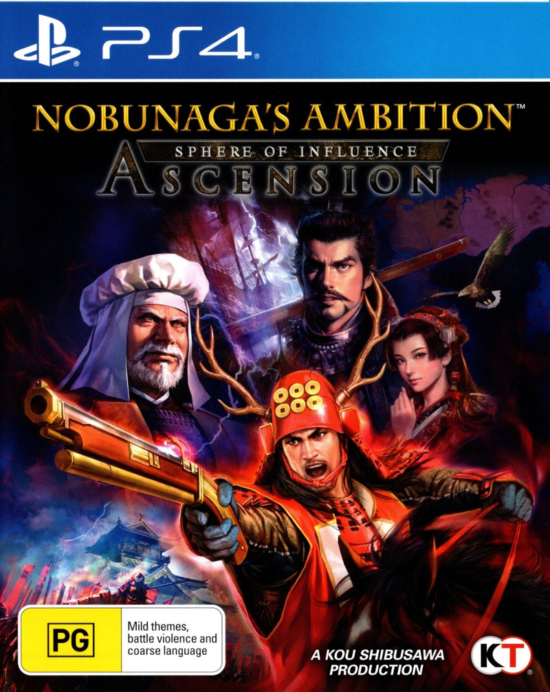 NOBUNAGA'S AMBITION: Sphere of Influence: Ascension - PS4 - Super Retro