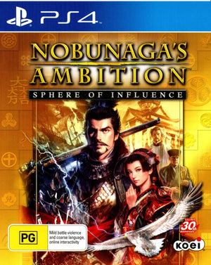 NOBUNAGA'S AMBITION: Sphere of Influence - PS4 - Super Retro