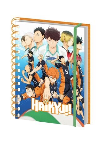 Notebook - Haikyu!! A5 - Super Retro - Merchandise